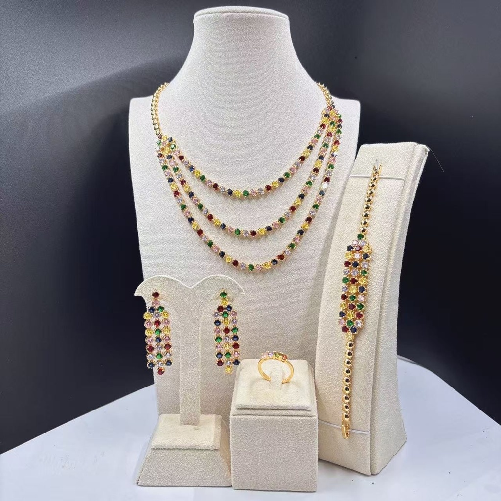 [MIMMS-20250701-0154] Rainbow Gold 4-Piece Set