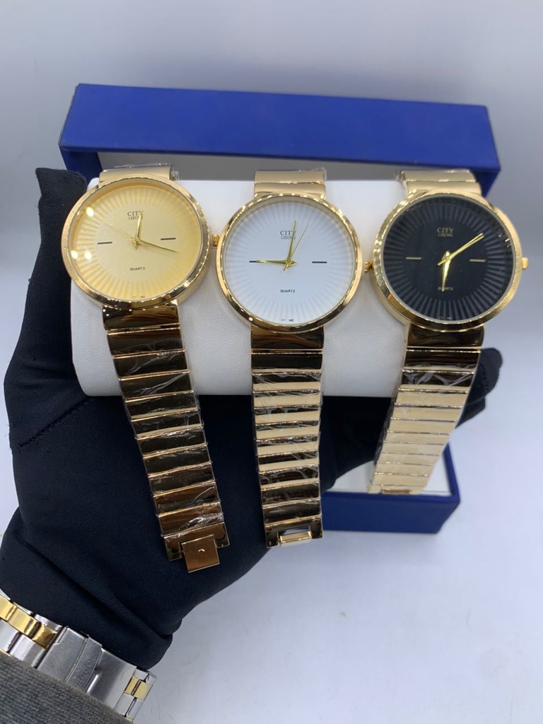 [WATCHES-0248] Executive Gold Watch Trio