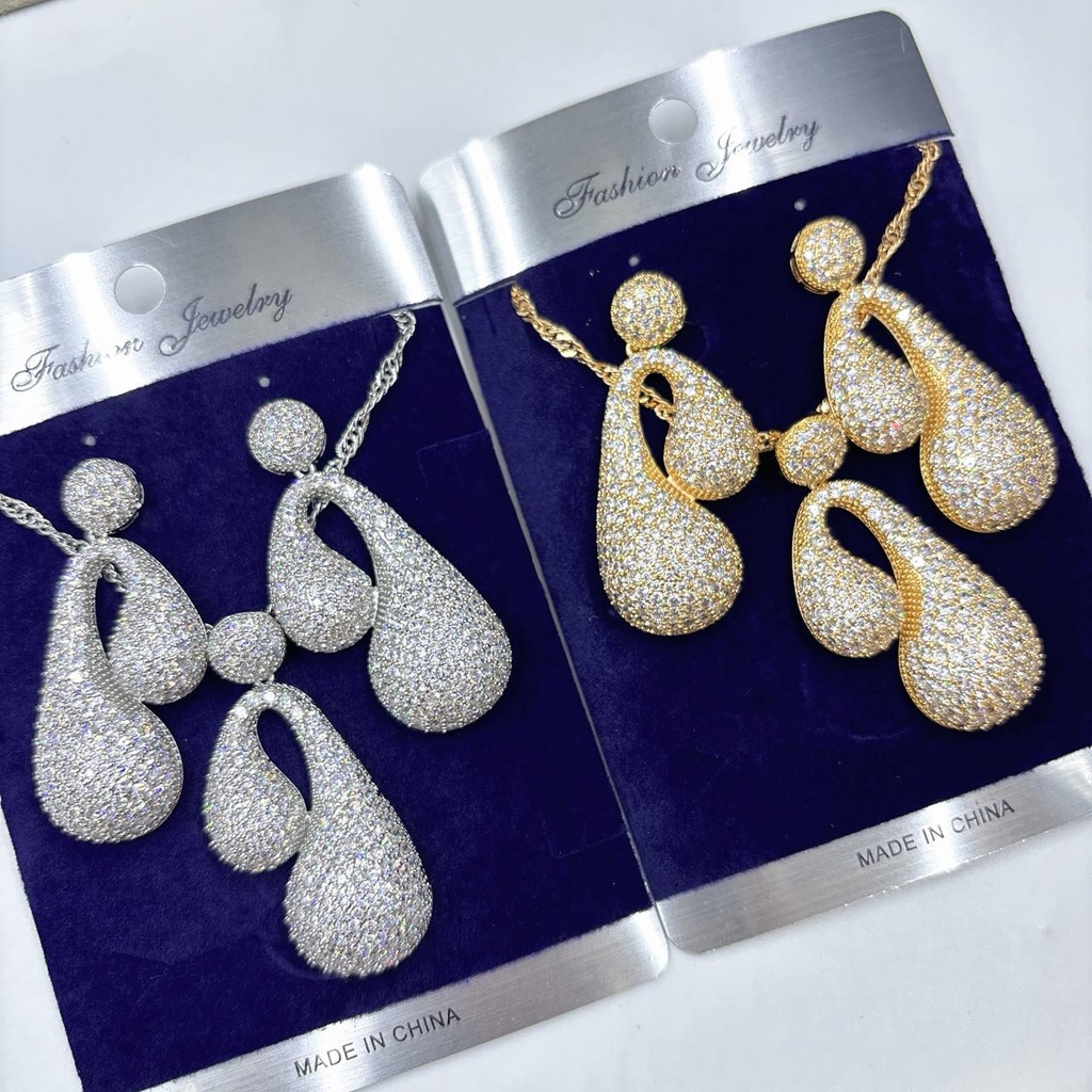 [ZIRCONIA-0032] Crystal Mirage 4-Piece Set