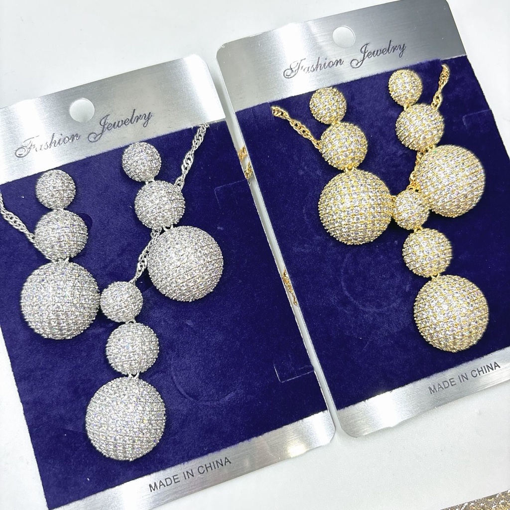 [ZIRCONIA-0037] Crystal Whisper 4-Piece Set