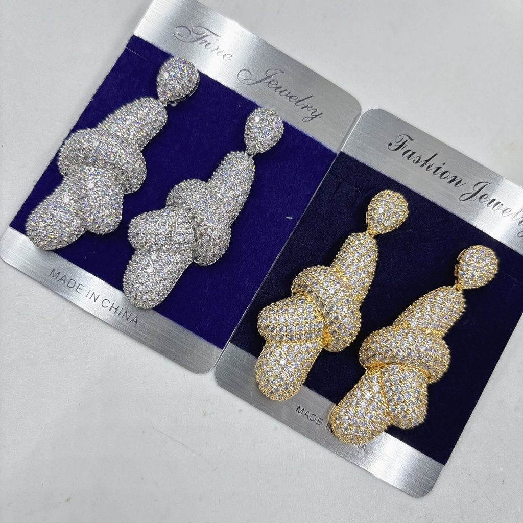 [ZIRCONIA-0043] Icy Bloom 4-Piece Set