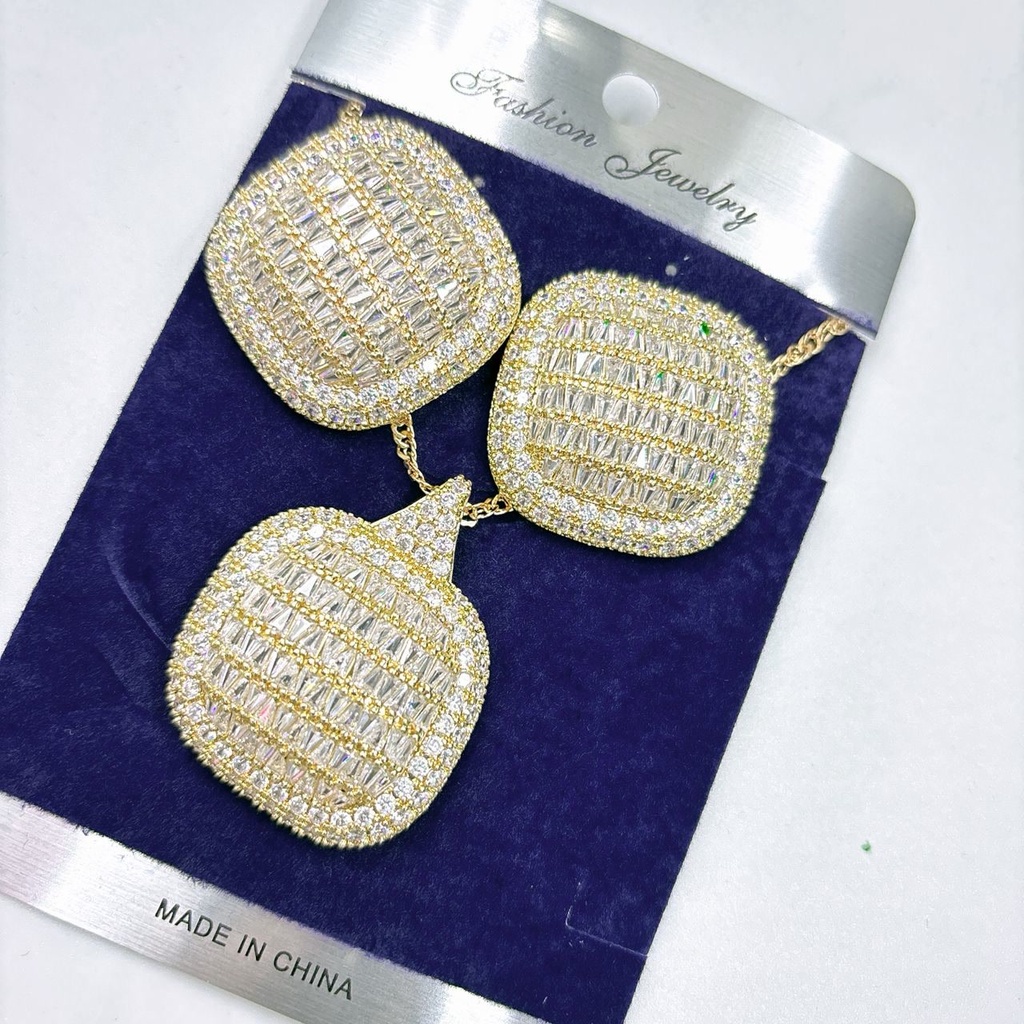 [ZIRCONIA-0046] Crystal Majesty 4-Piece Set