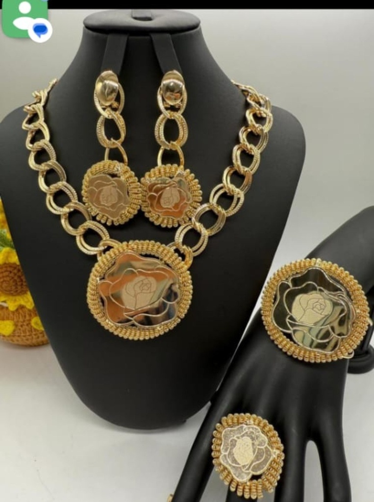 [MIMMS-20260814-0007] Gold Jewellery Set 01