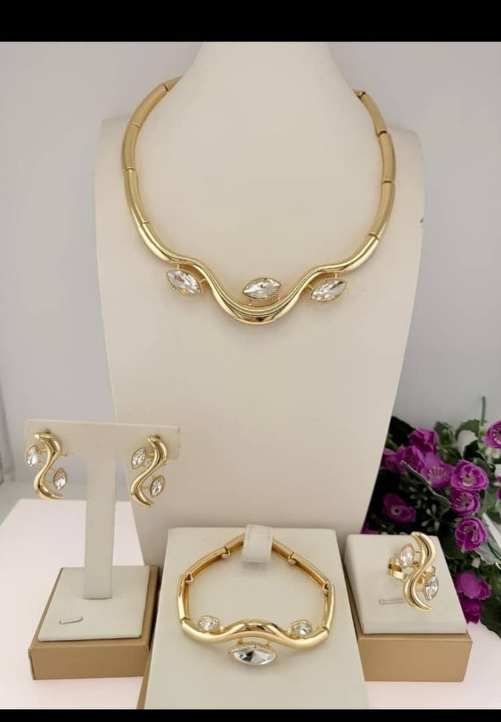 [MIMMS-20260814-0026] Gold 4-Piece Jewellery Set 01