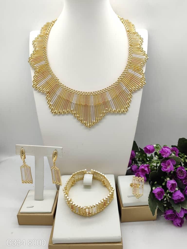 [MIMMS-20260814-0030] Gold 4-Piece Jewellery Set 05
