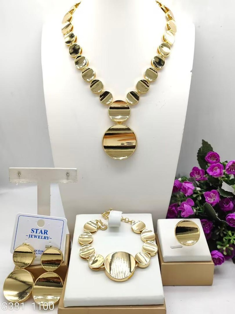[MIMMS-20260814-0031] Gold 4-Piece Jewellery Set 06