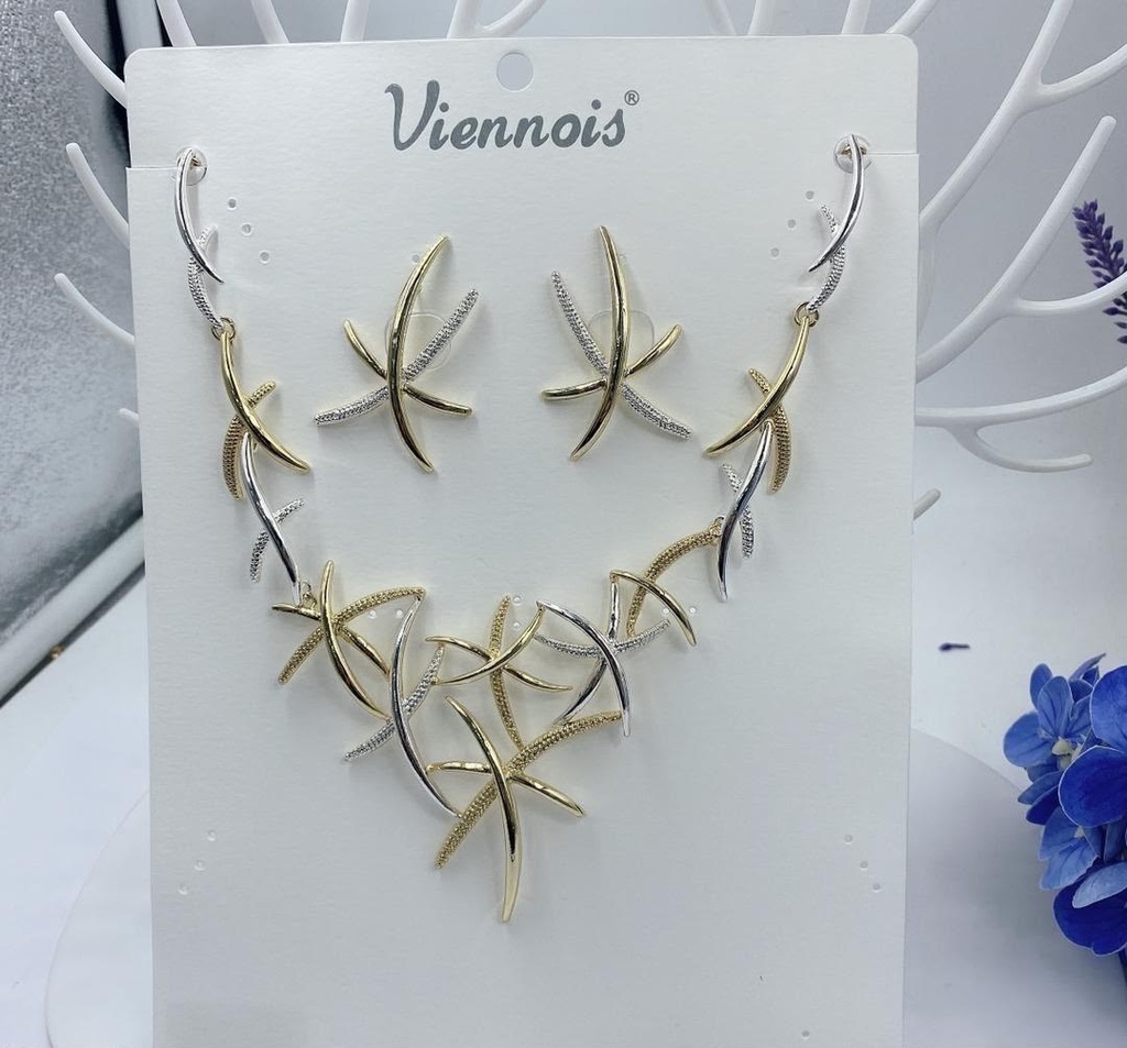 [MIMMS-20260814-0046] Viennois Necklace & Earrings Set 07