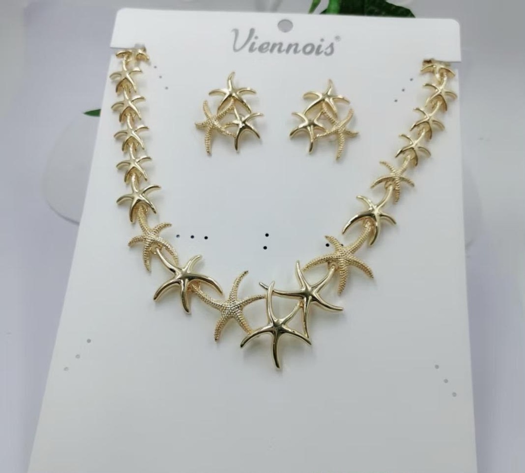 [MIMMS-20260814-0047] Viennois Necklace & Earrings Set 08