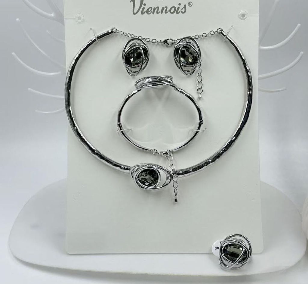 [MIMMS-20260814-0048] Viennois Necklace & Earrings Set 09