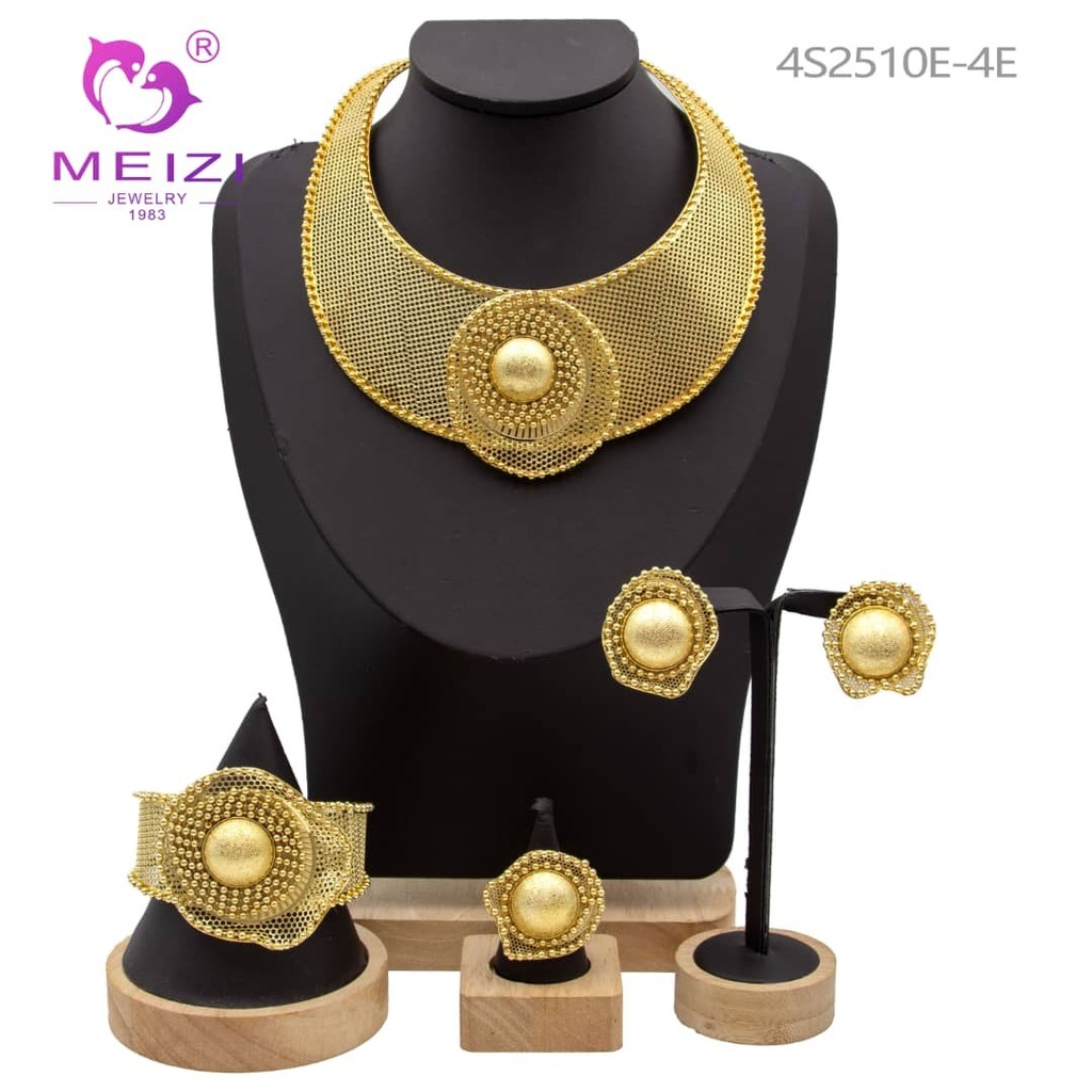 [MIMMS-20260814-0052] Meizi Gold Jewellery Set 4S2510E-4E