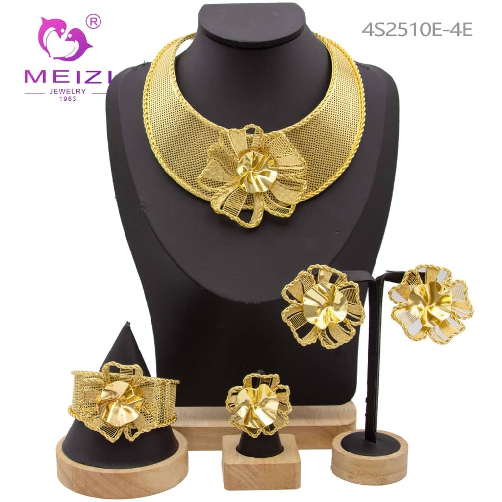[MIMMS-20260814-0053] Meizi Gold Jewellery Set 4S2510E-4E
