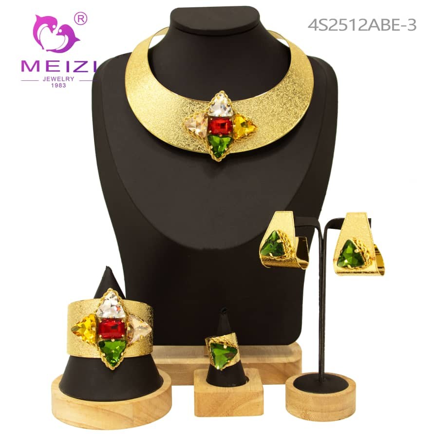 [MIMMS-20260814-0054] Meizi Gold Jewellery Set 4S2512ABE-3