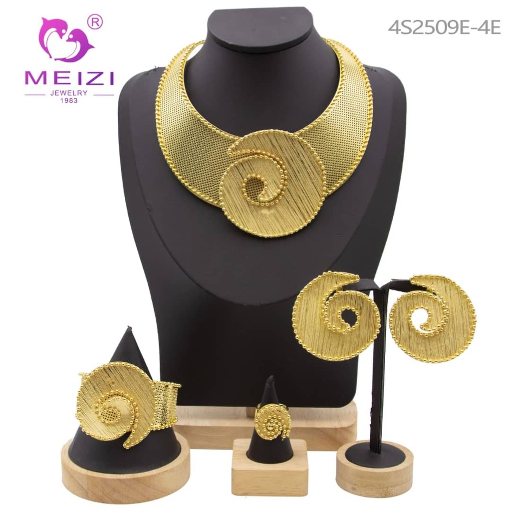 [MIMMS-20260814-0055] Meizi Gold Jewellery Set 4S2509E-4E