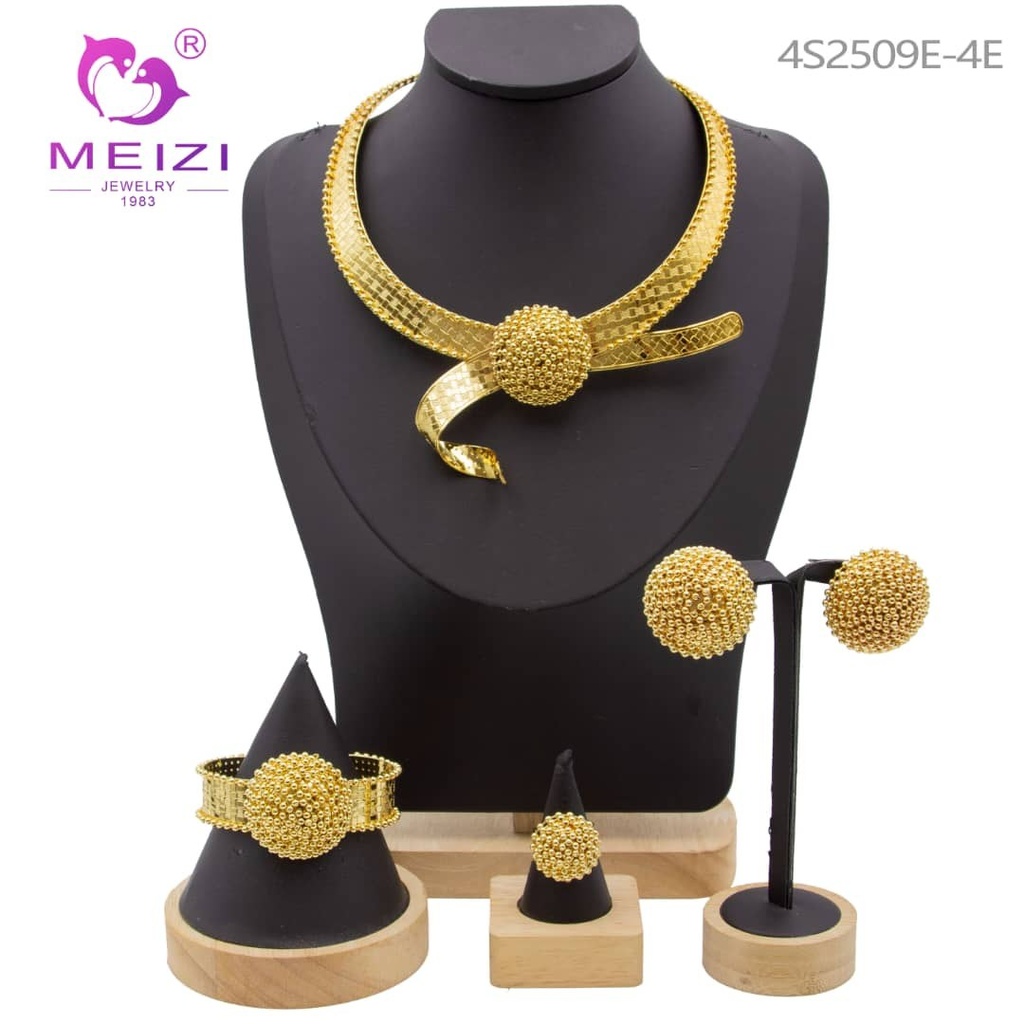 [MIMMS-20260814-0056] Meizi Gold Jewellery Set 4S2509E-4E