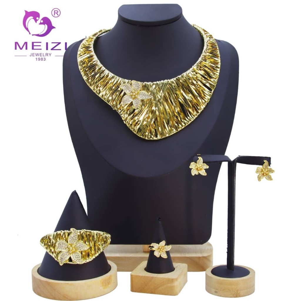[MIMMS-20260814-0060] Meizi Gold Jewellery Set 09