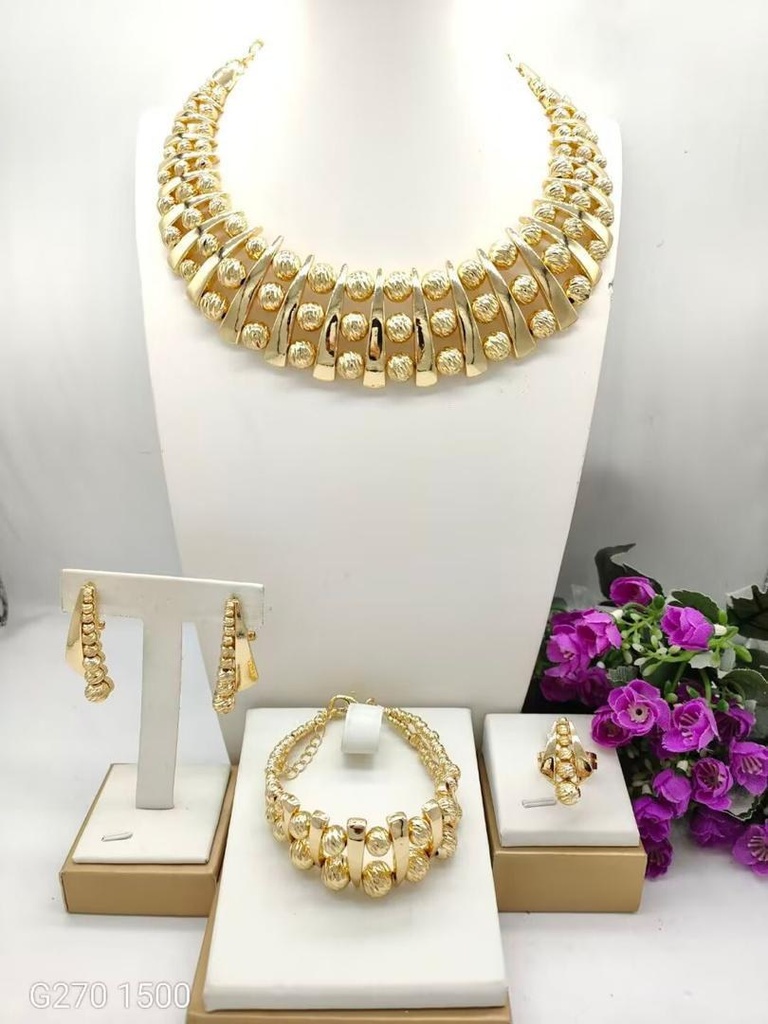 [MIMMS-20260814-0062] Gold 4-Piece Jewellery Set 11