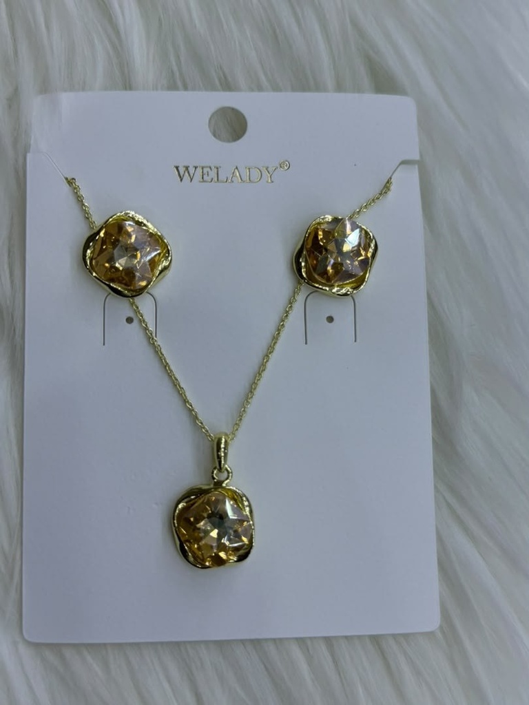 [MIMMS-20260814-0073] Pendant & Earrings Set 03