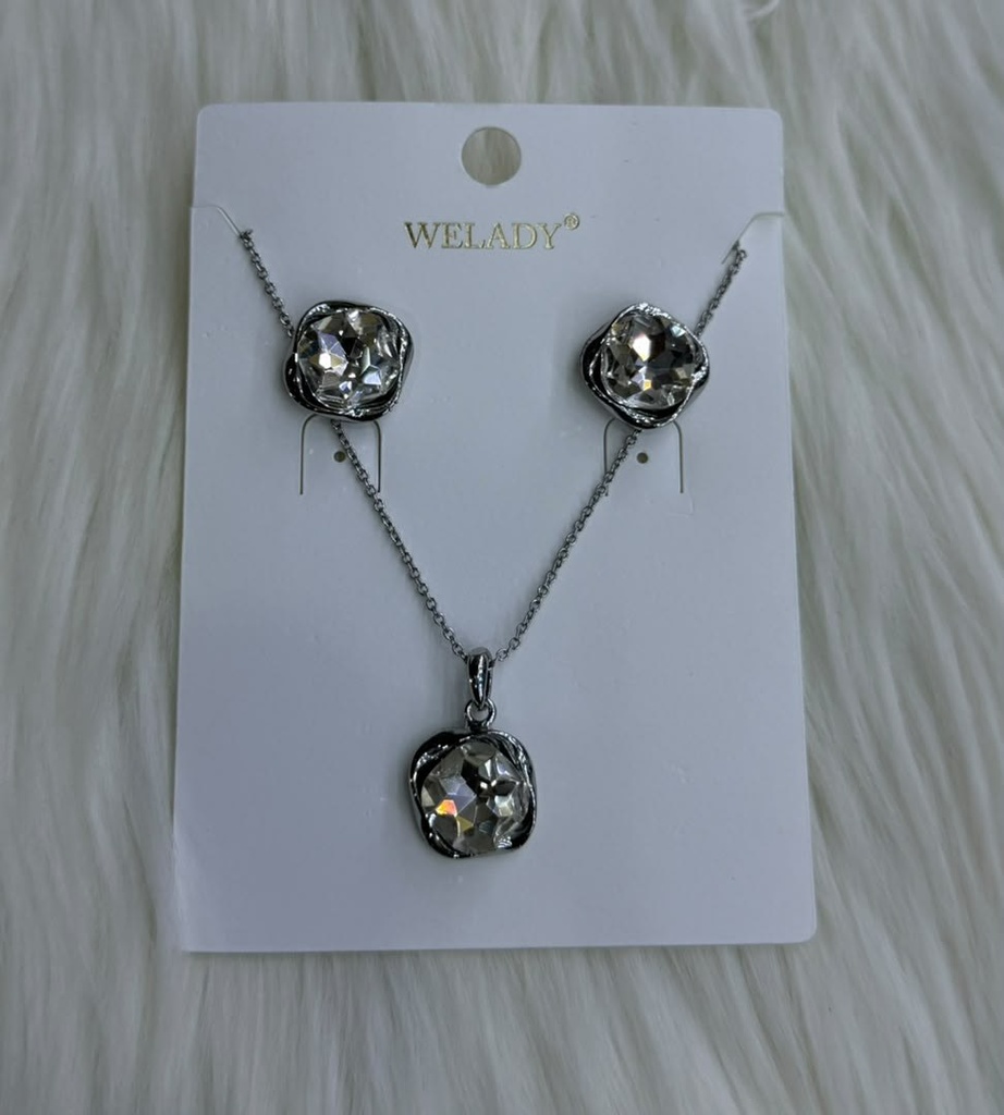 [MIMMS-20260814-0074] Pendant & Earrings Set 04