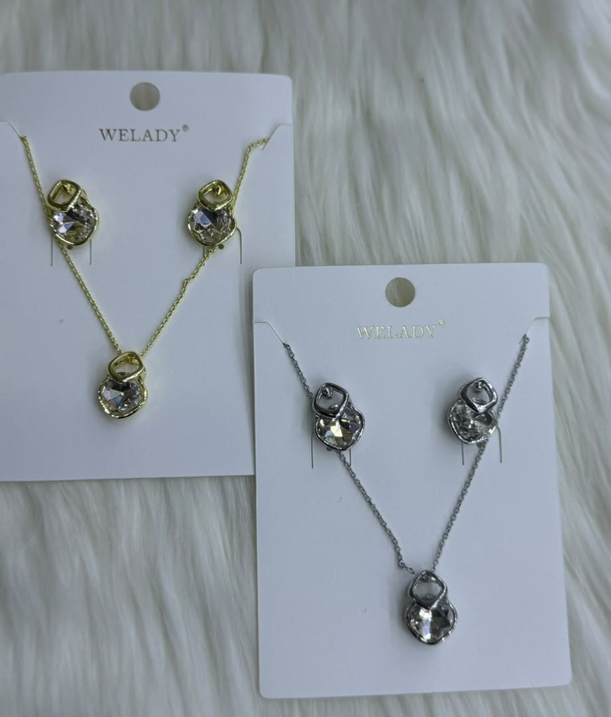 [MIMMS-20260814-0075] Pendant & Earrings Set 05