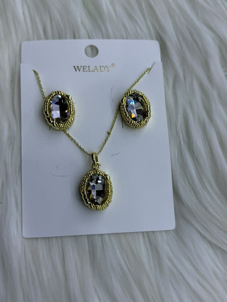 [MIMMS-20260814-0083] Pendant & Earrings Set 13