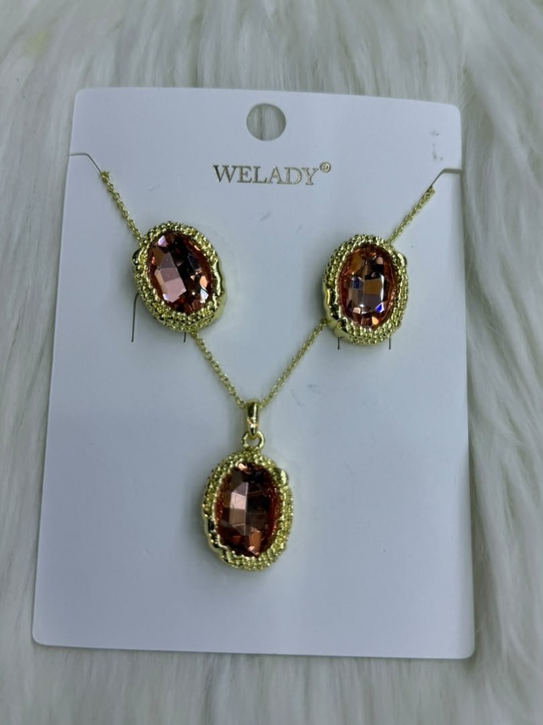 [MIMMS-20260814-0086] Pendant & Earrings Set 16