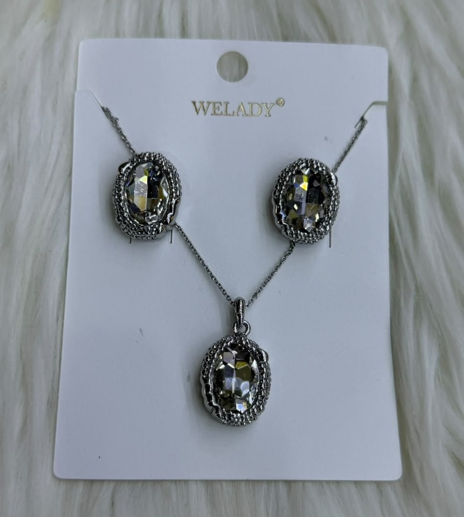 [MIMMS-20260814-0087] Pendant & Earrings Set 17